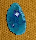 Agate bleu