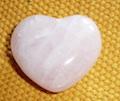Coeur quartz rose 1