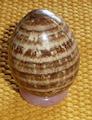 Oeuf aragonite rubane e